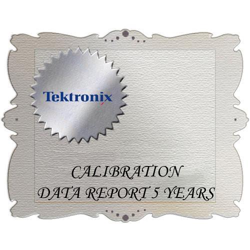 Tektronix D5 Calibration Data Report for 1741C