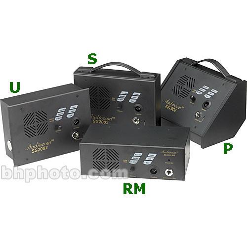 Telex SS-2002P - 2-Channel Speaker Station with P-Box Desktop Enclosure