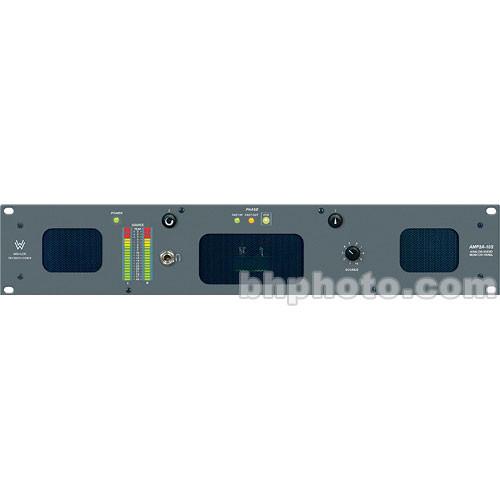 Wohler AMP2A-10S - Active Rackmount Ultra-Nearfield Stereo Speaker Monitoring Unit with 10 Stereo Inputs and 20-Segment LED Metering