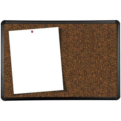 Best Rite Black Splash Cork Board with Presidential Trim