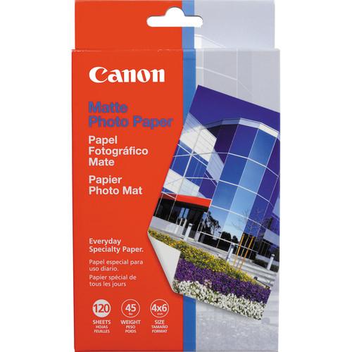 Canon Photo Paper Matte for Inkjet - 4x6" 120 Sheets