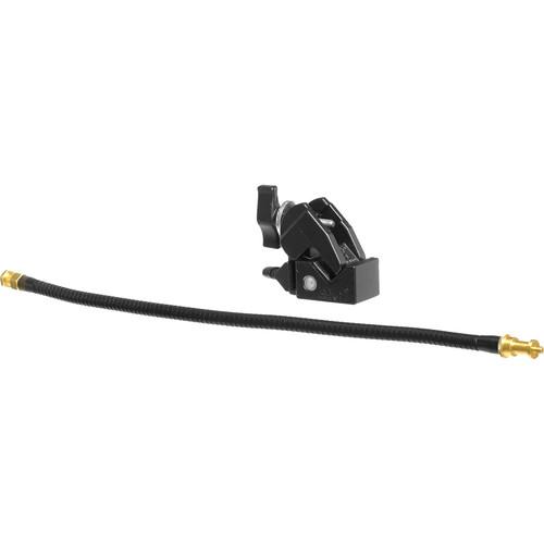 Delvcam Delv-Flex 22-Inch Flexible Arm with 1 4-20 Male Mount Point and Super Clamp Monitor Mounting Combination