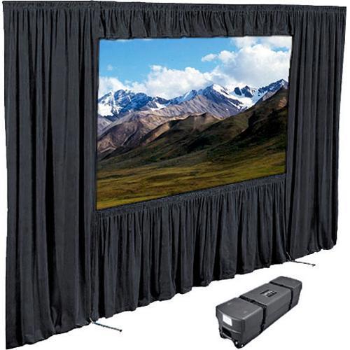 Draper Dress Kit for Ultimate Folding Projection Screen with Case - 144" x 192"- Black