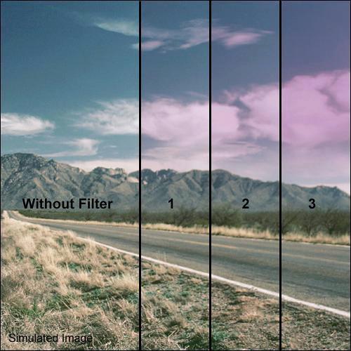 Formatt Hitech 4 x 5.65" Color Graduated Plum 2 Filter