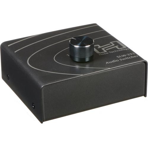 Hosa Technology SLW-333 - Passive Stereo Signal Speaker Selector