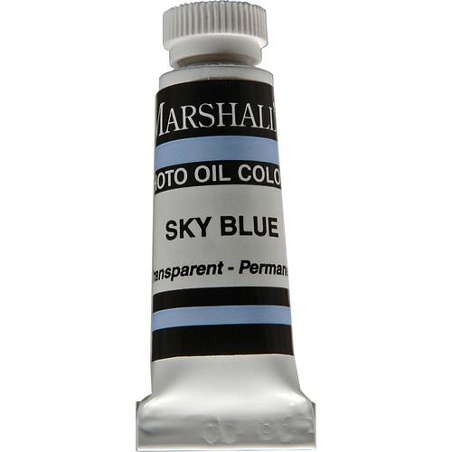 Marshall Retouching Oil Color Paint: Sky Blue - 1 2x2" Tube