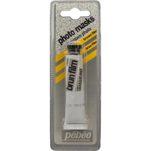 Pebeo Brown Film Opaque Masking for Standard Film - 20ml