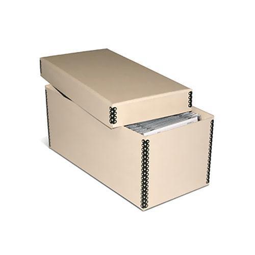 Print File MECD55TAN Tan Metal Edge CD DVD Storage Box
