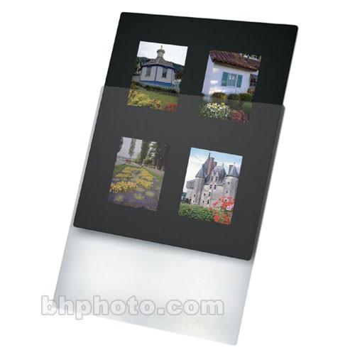 Print File Overmat - 8 x 10" - Holds Four 6x7cm Transparencies - 10 Pack