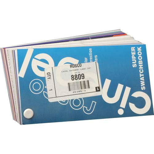 Rosco Large 3 x 6" Cinegel Swatchbook