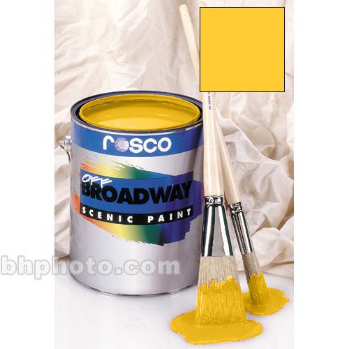 Rosco Off Broadway Paint - Golden Yellow - 1 Gal.