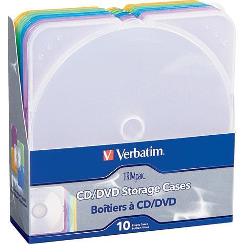 Verbatim TRIMpak CD DVD Color Cases