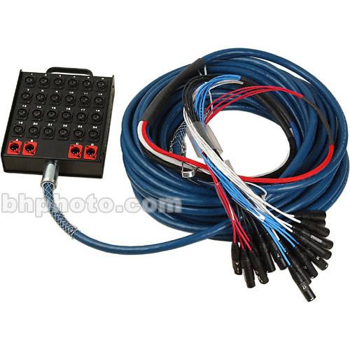 Whirlwind Medusa Standard Series 24 Channel Stagebox to Fanout Snake - 50