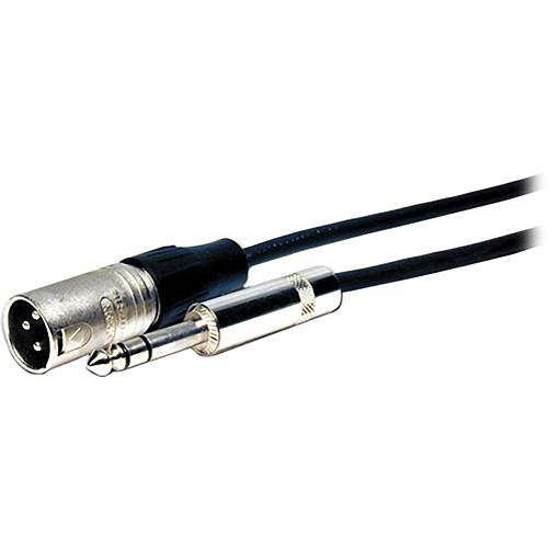 Comprehensive EXF Series 1 4" TRS Male to 3-Pin XLR Male Cable - 10