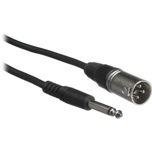 Comprehensive XLRP-SPP-10EXF Male 1 4" Phone to Male 3-pin XLR Cable- 10