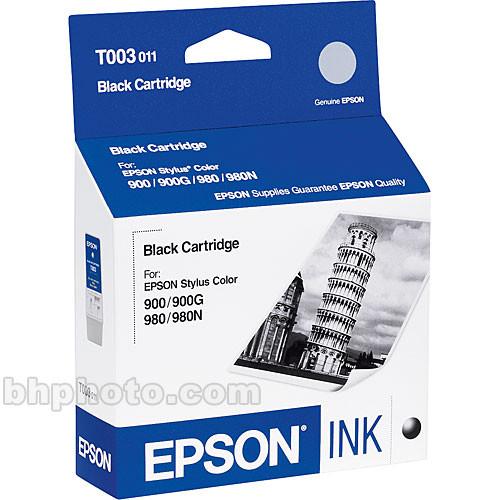 Epson Black Cartridge for Epson Stylus Color 900 & 980 Printer