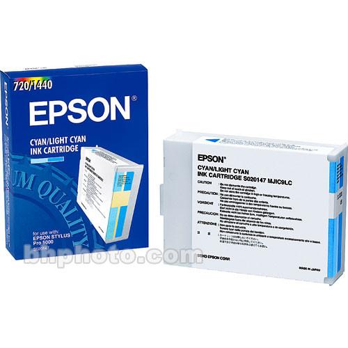 Epson Cyan Light Cyan Ink Cartridge for Epson Stylus Pro 5000 Printer