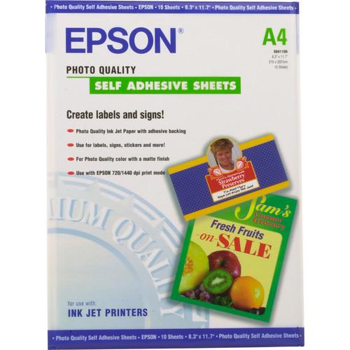 Epson Photo Quality Self-Adhesive Sheets