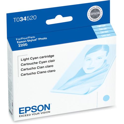 Epson UltraChrome Light Cyan Ink Cartridge for Epson Stylus Photo 2200 Printer