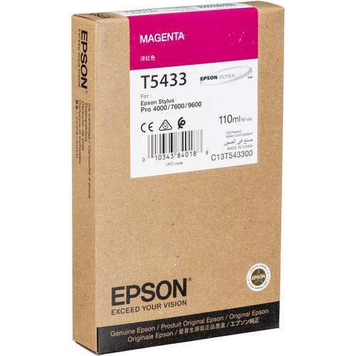 Epson UltraChrome, Magenta Ink Cartridge for Epson Stylus Pro 4000, 7600 & 9600 Printers