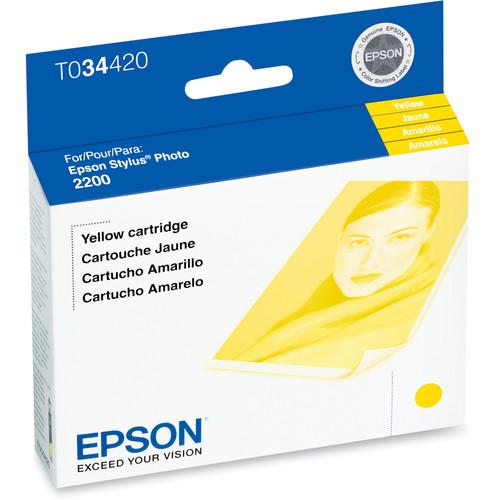 Epson UltraChrome Yellow Ink Cartridge for Epson Stylus Photo 2200 Printer