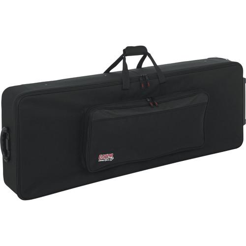 Gator Cases GK-76 Lightweight Keyboard Case with Wheels - for 76-Key Keyboards
