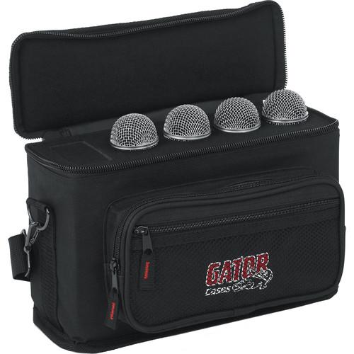 Gator Cases GM-4 4 Drop Mic Padded Bag