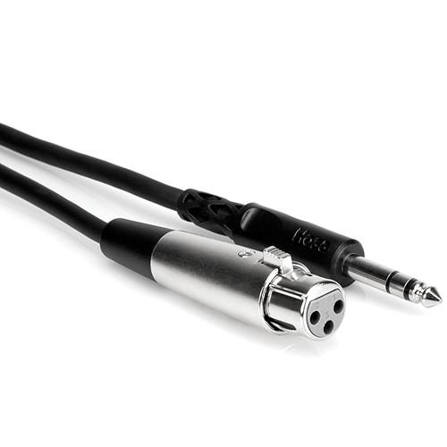 Hosa Technology Stereo 1 4" Male to 3-Pin XLR Female Interconnect Cable - 10