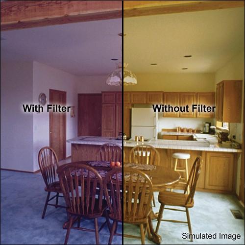 LEE Filters 4x4" Blue - CC50B - Color Compensating Polyester Filter