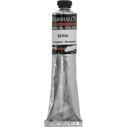 Marshall Retouching Oil Color Paint: Sepia - 3 4x4" Tube