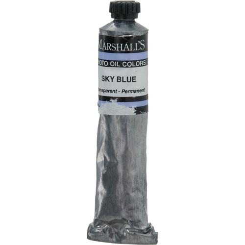 Marshall Retouching Oil Color Paint: Sky Blue - 3 4x4" Tube