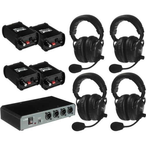 PortaCom COM-40FC 4 Headset Intercom System