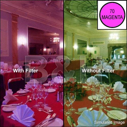 Tiffen 4 x 4" CC70M Magenta Filter