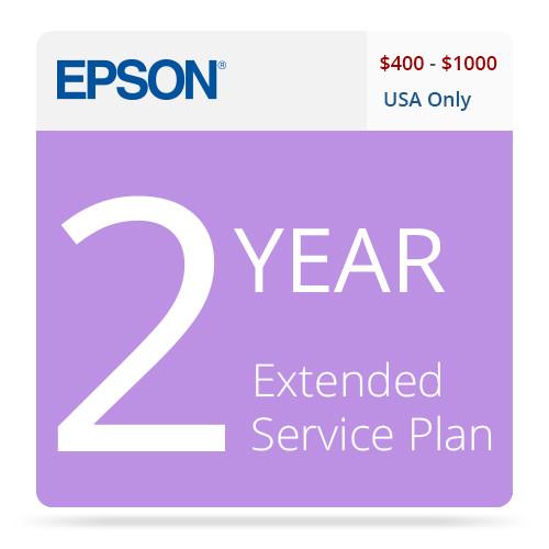 Epson 2-Year U.S. Extended Service Contract for Inkjet Printers $400-$1000