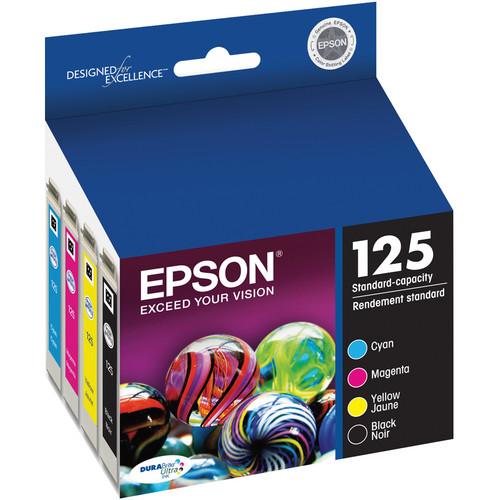 Epson T125120-BCS 125 Combo-Pack Standard Capacity Ink Cartridges