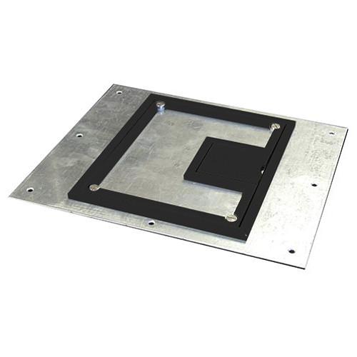 FSR FL-500P-PLP-BLK-C Cover With ¼" Painted Carpet Flange