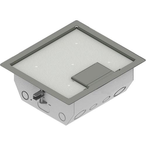 FSR RFL4.5-Q1G-CLY Carpet Trim Cover- Single Door- 4.69" Deep Floor Box