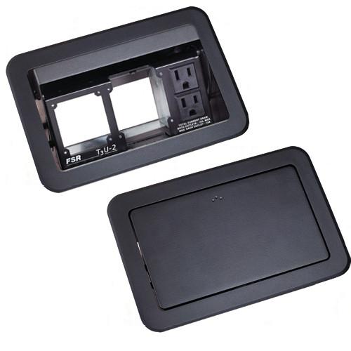 FSR T3U-2R-BLK Table Box with Cover
