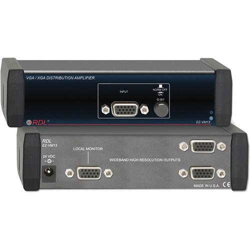 RDL EZ-VM13 VGA XGA Video Distribution Amplifier