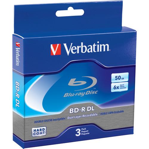 Verbatim BD-R DL Blu-ray 50GB 6x Disc