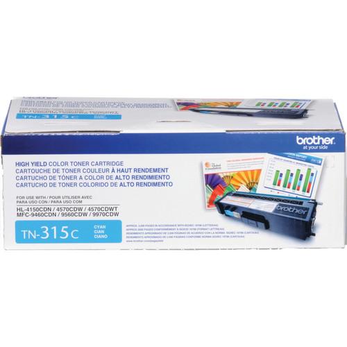 Brother TN315C High Yield Cyan Toner Cartridge