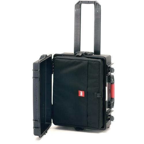 HPRC Water-Resistant Hard Case with Interior Nylon Bag and Built-In Wheels