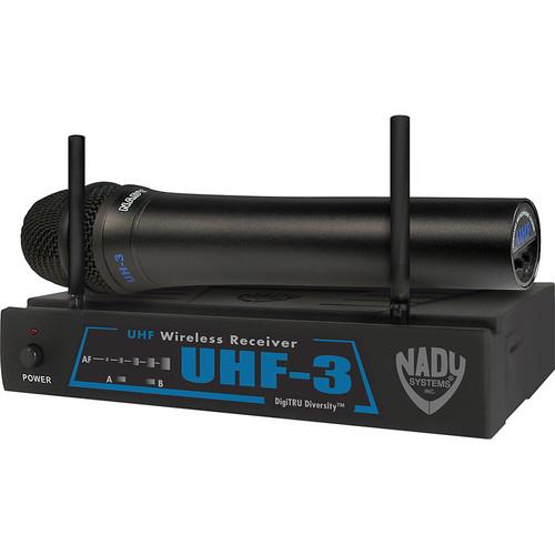 Nady UHF-3 Handheld UHF Wireless Microphone System