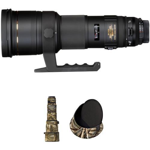 Sigma APO 500mm f 4.5 EX DG HSM EX DG Lens with LensCoat Kit for Canon EF