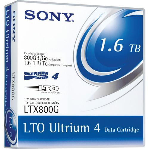 Sony 800GB 1.6TB LTX800G LTO Ultrium 4 Data Cartridge, Sony, 800GB, 1.6TB, LTX800G, LTO, Ultrium, 4, Data, Cartridge