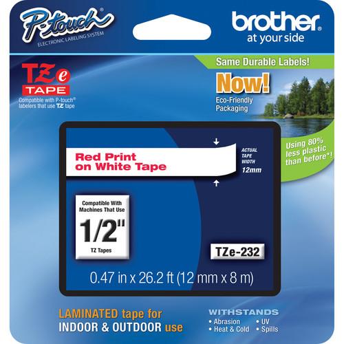 Brother TZe232 Laminated Tape for P-Touch Labelers
