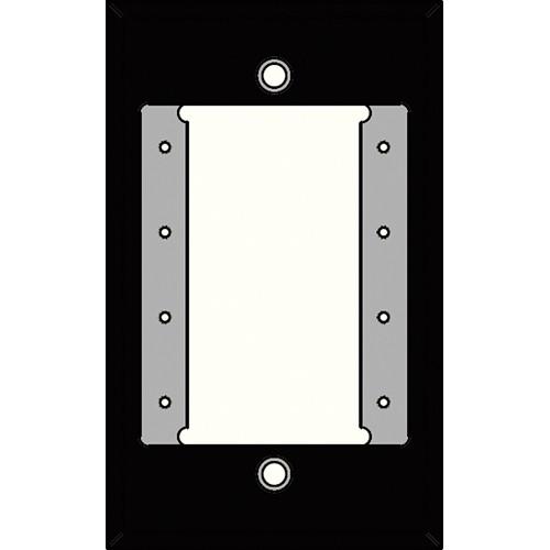 FSR IPS-PWP1S-BLK 1 Gang Wall Plate