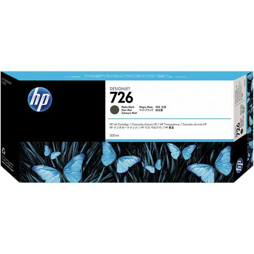 HP 726 Matte Black Designjet Ink Cartridge