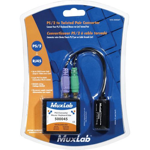 MuxLab PS 2 Keyboard Mouse Converter Kit