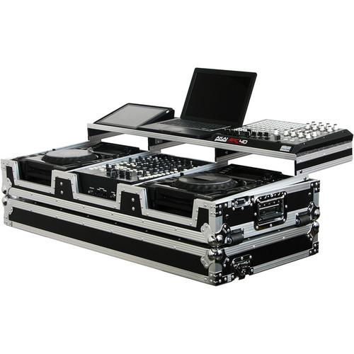 Odyssey Innovative Designs Remixer Glide Style Series: CD Digital Media DJ Coffin